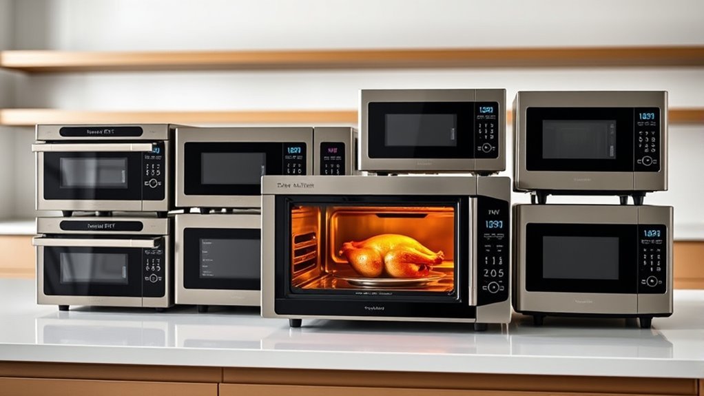 top convection microwave ovens