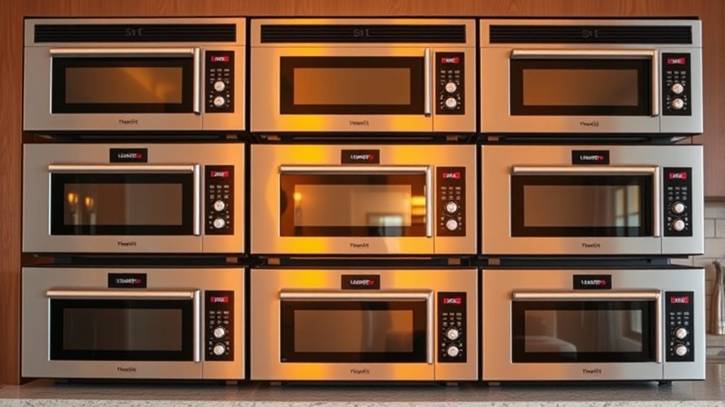 top convection microwave ovens