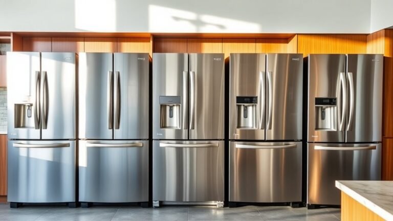 top counter depth freezers