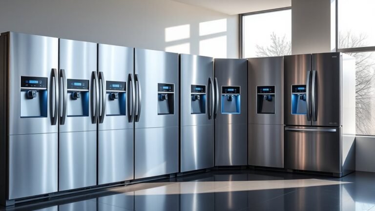 top counter depth refrigerators