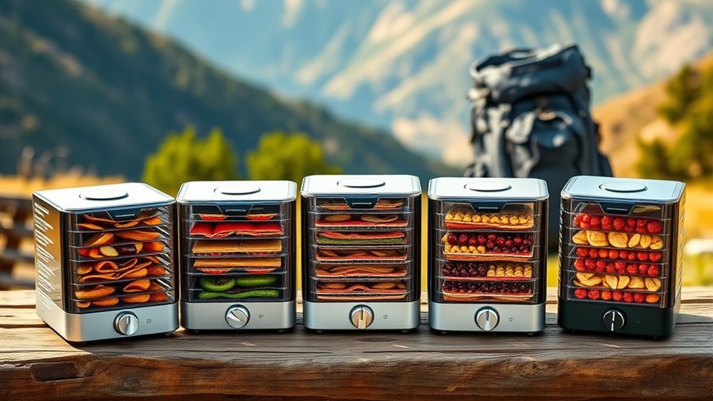 top dehydrators for backpackers