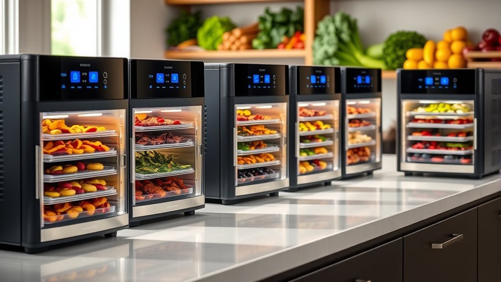 top digital food dehydrator options