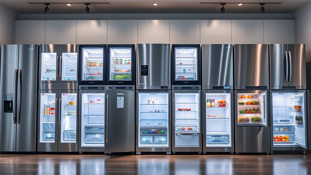 top dual compressor refrigerators