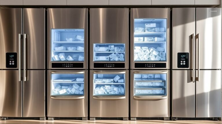 top dual ice maker refrigerators