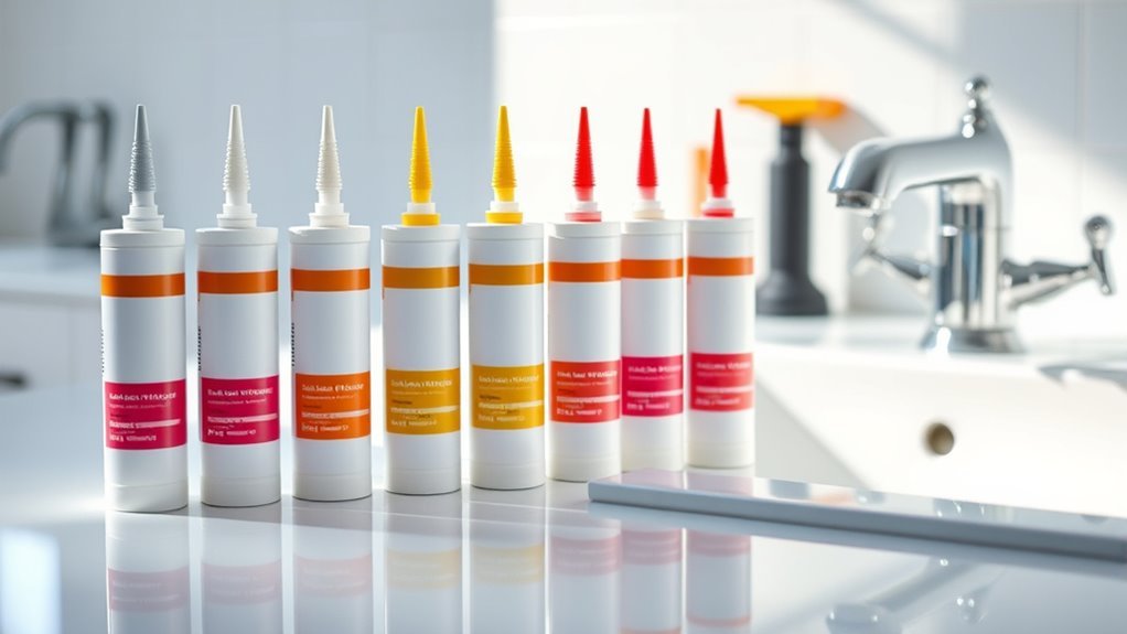 top faucet installation caulks