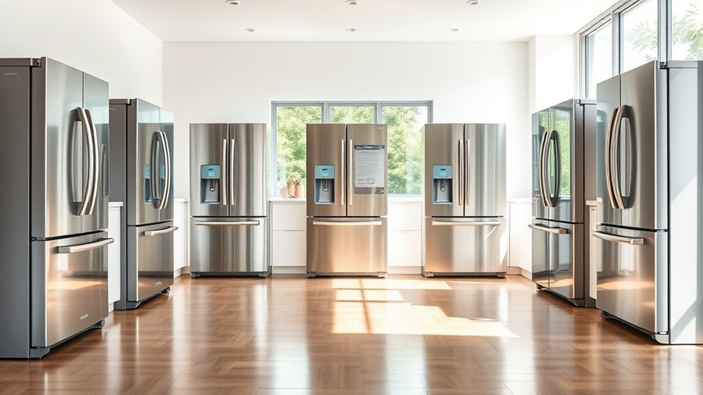 top french door freezers
