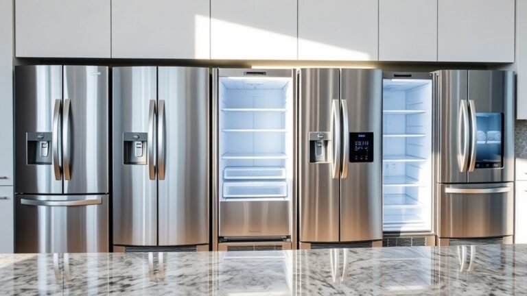 top french door fridges