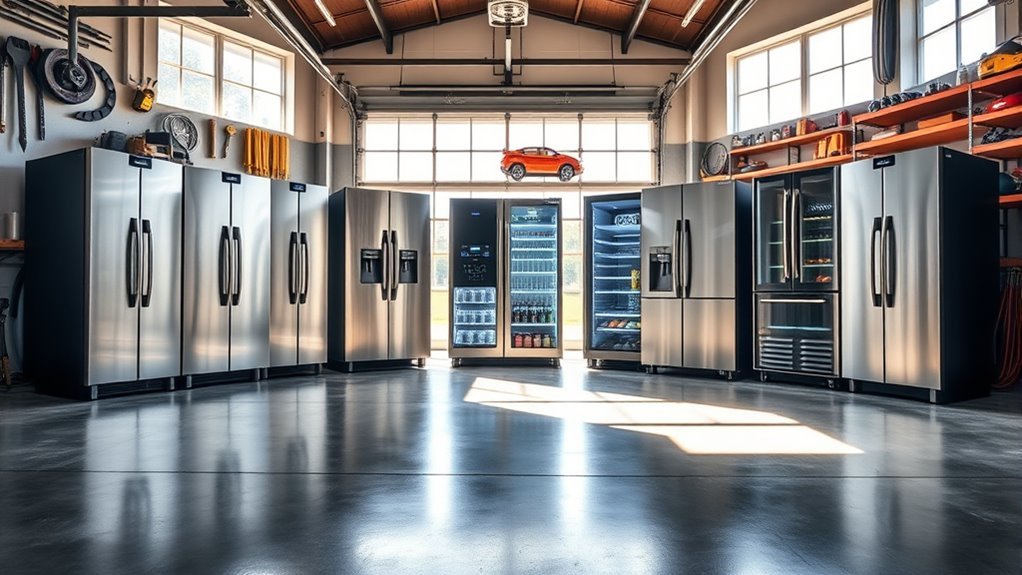 top garage fridge picks