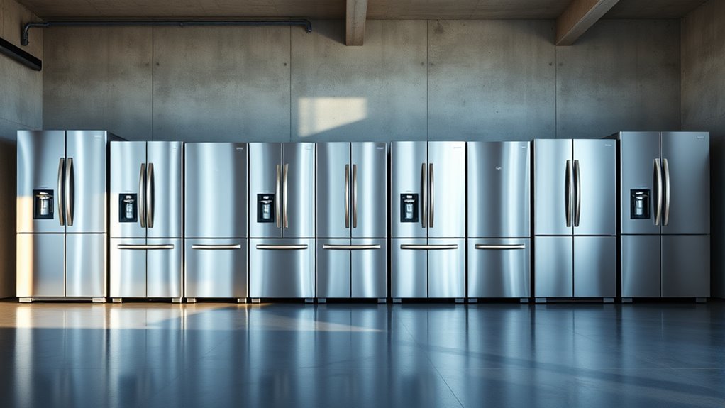 top garage ready refrigerators