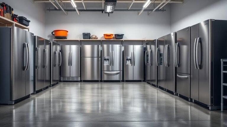 top garage refrigerator options