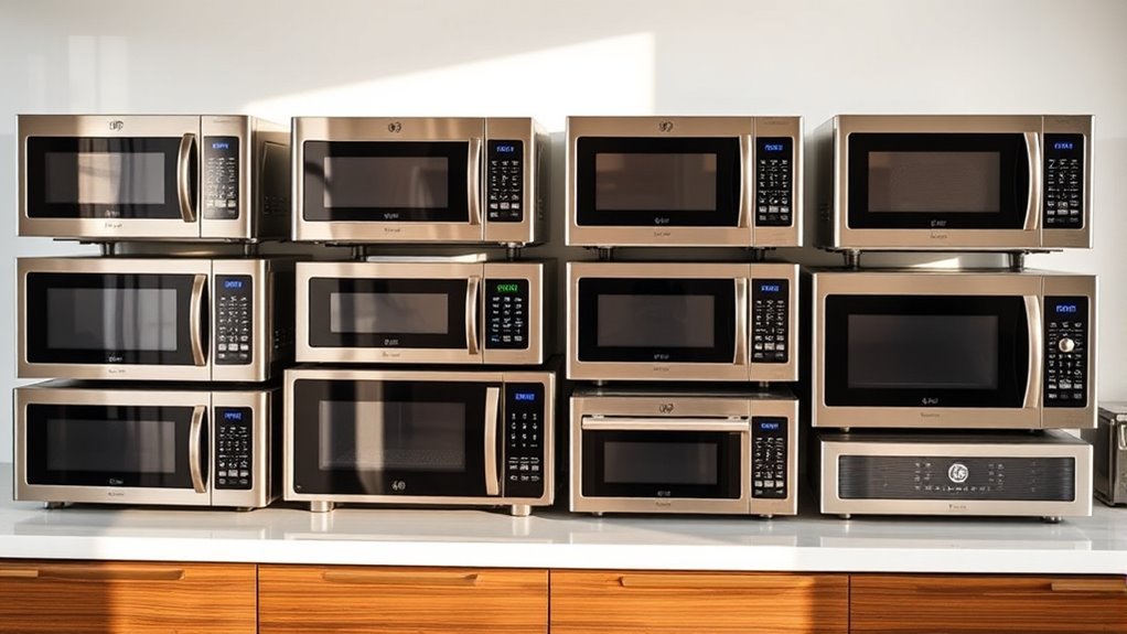 top ge microwave models