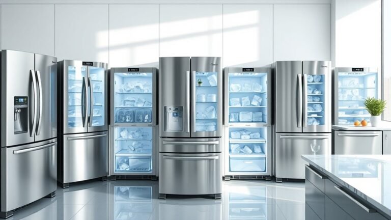 top ice maker refrigerators