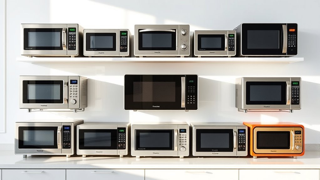 top microwave oven types