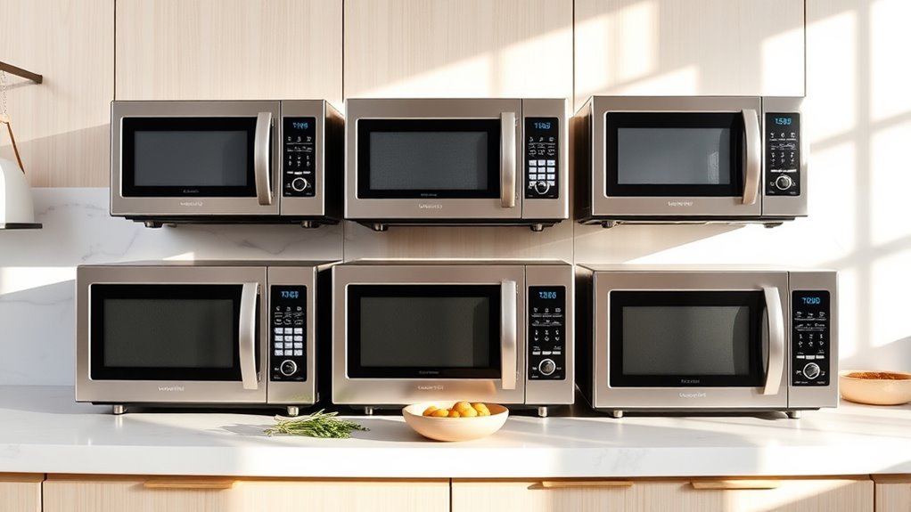 top mid size microwaves