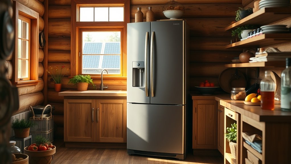 top off grid fridge options