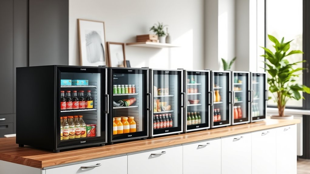 top office mini fridges