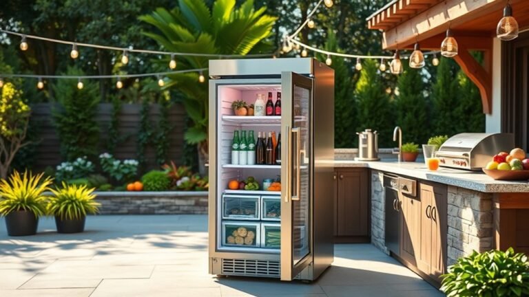 top outdoor fridge options