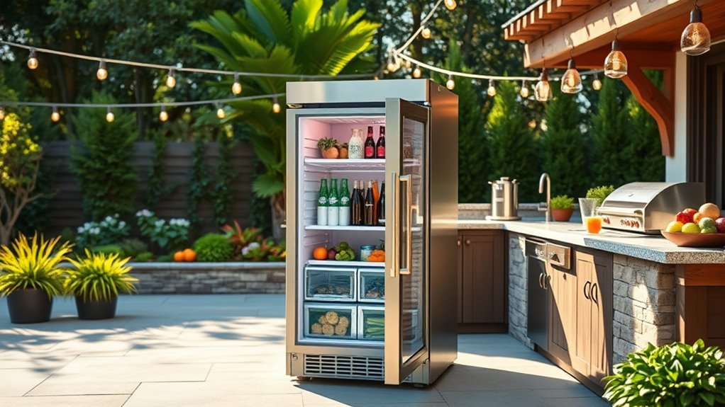 top outdoor fridge options