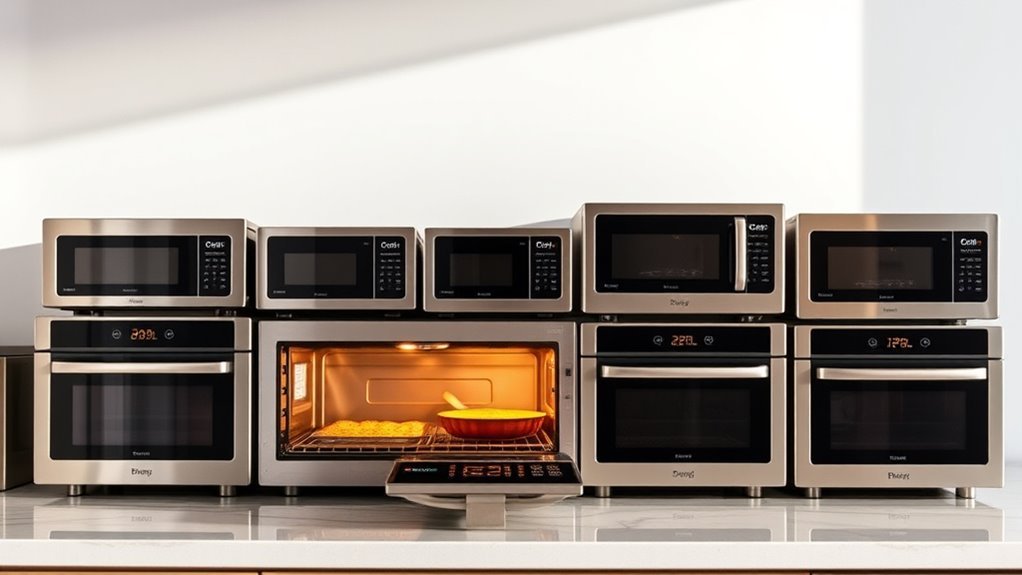 top oven microwave air fryers