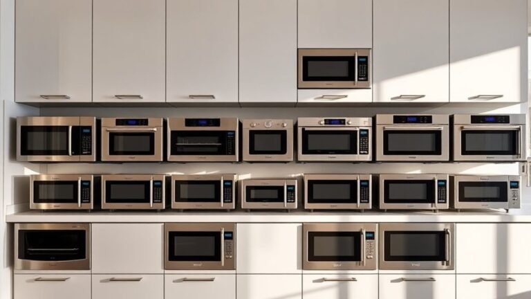 top over range microwaves