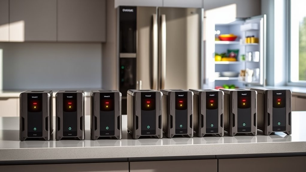 top refrigerator battery backups
