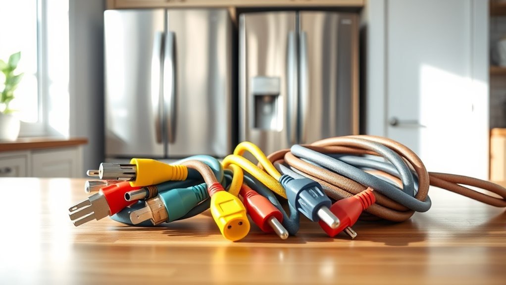 top refrigerator extension cords