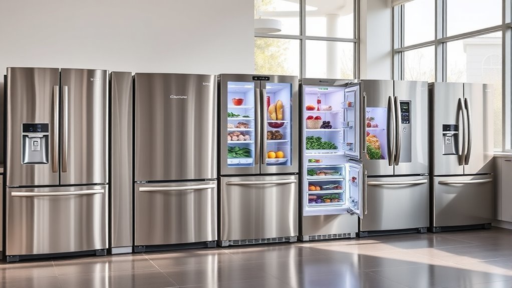 top refrigerator freezer combos