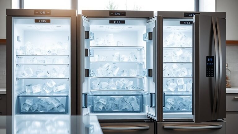 top refrigerator ice makers