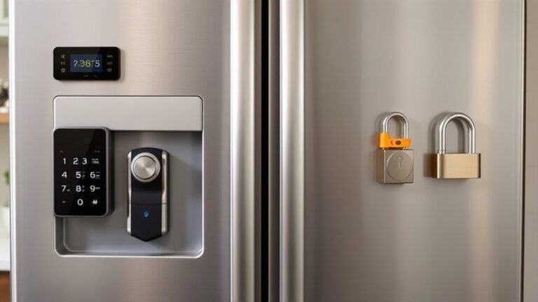 top refrigerator lock options