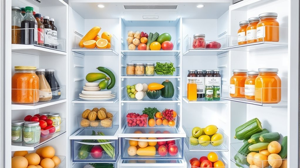 top refrigerator storage solutions