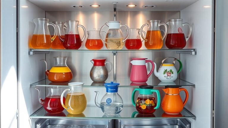 top refrigerator tea pitchers