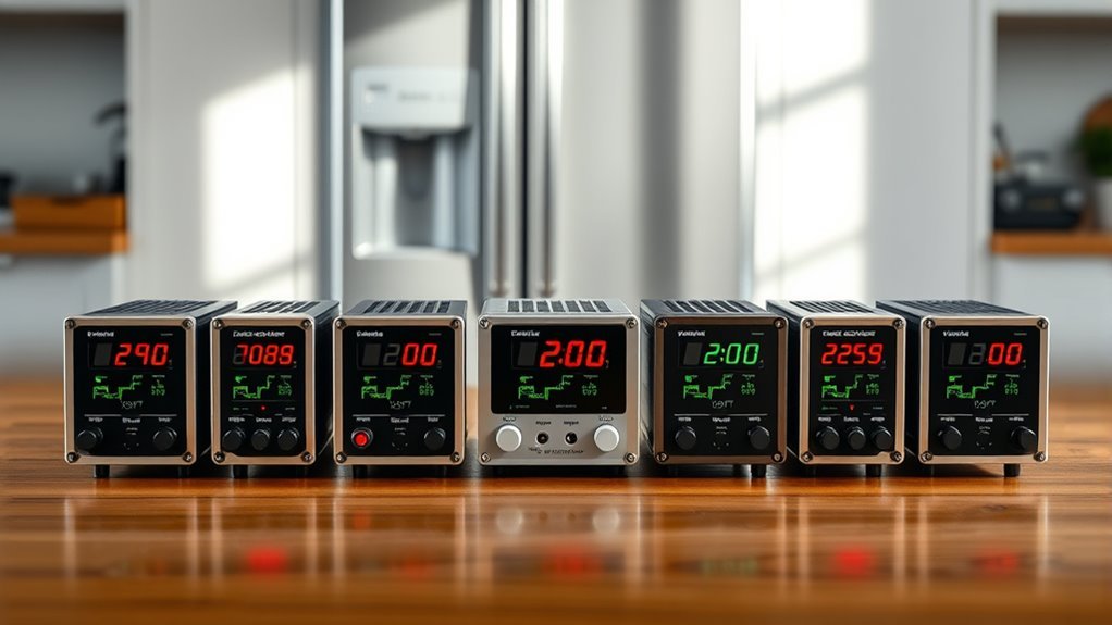 top refrigerator voltage regulators