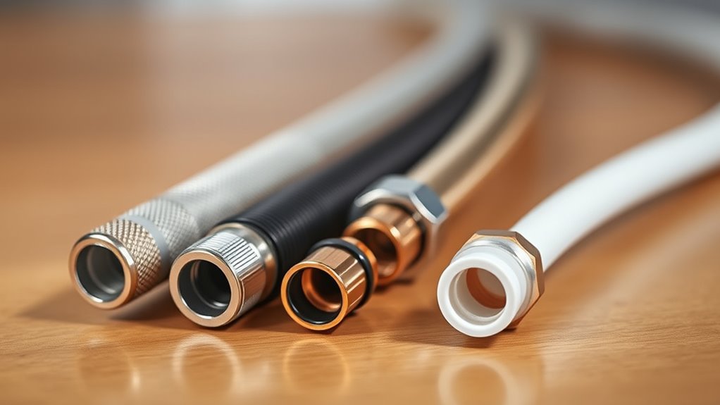 top refrigerator water lines