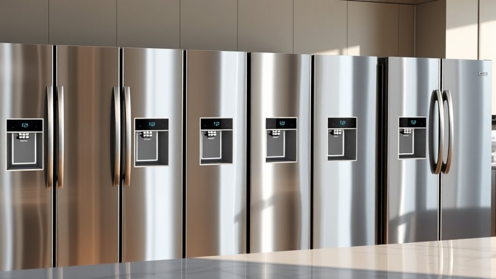 top refrigerators with water
