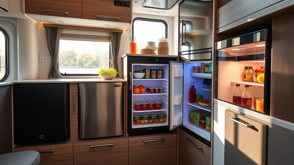 top rv 12v fridges