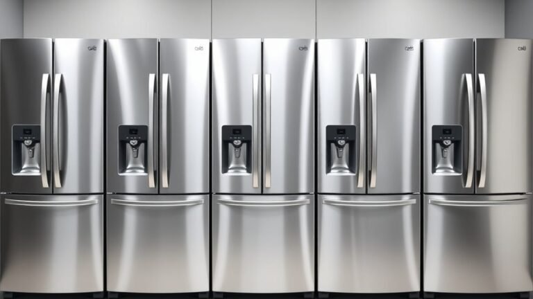 top stainless ice refrigerators