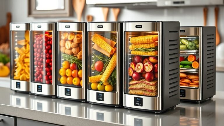 top stainless steel dehydrators