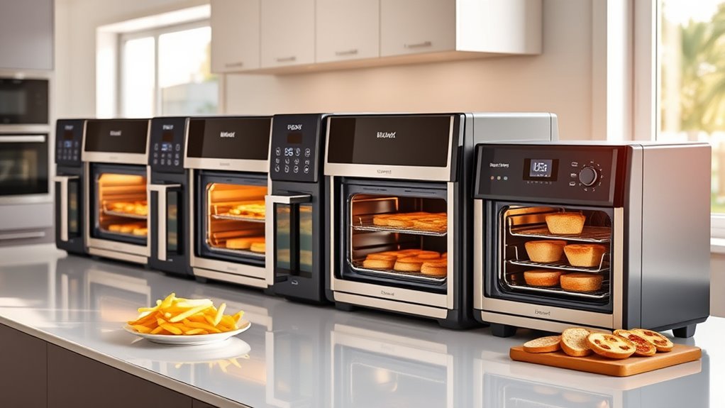 top toaster air fryer combos