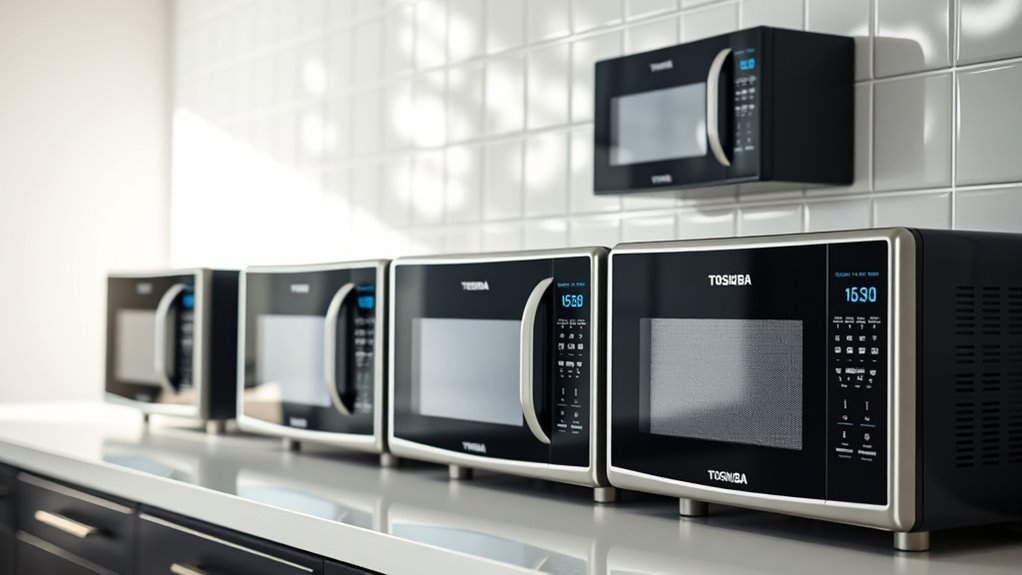 top toshiba microwave selections