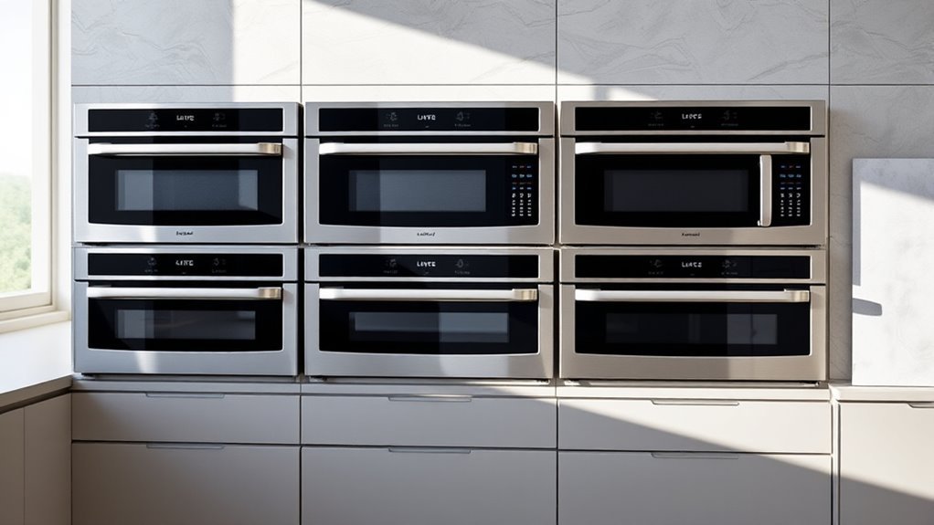 top wall oven microwave combos