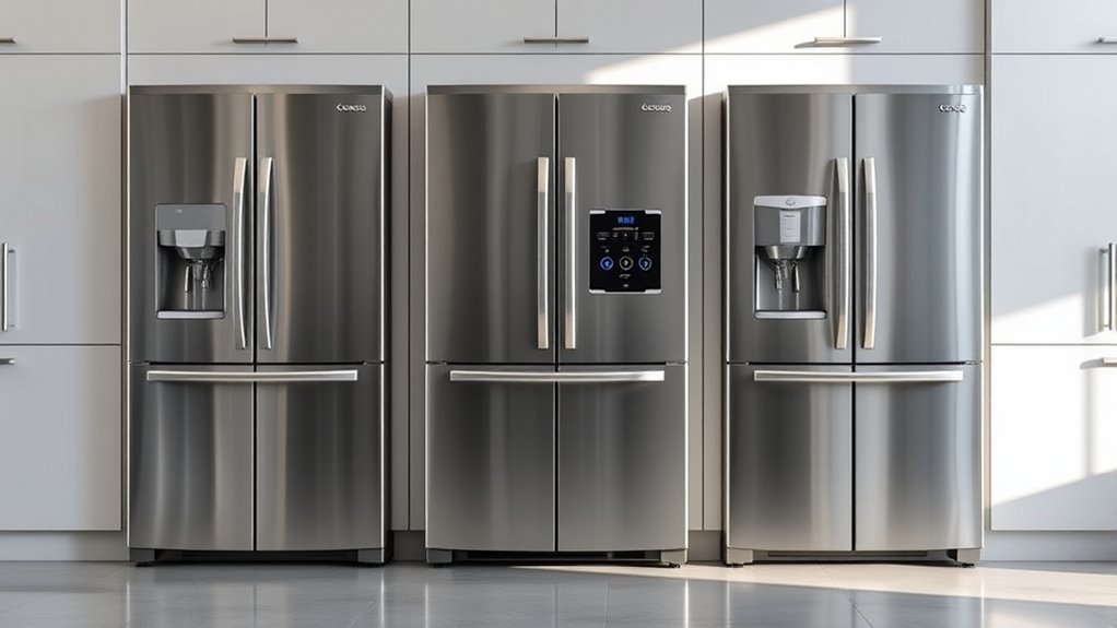 top zero clearance refrigerators